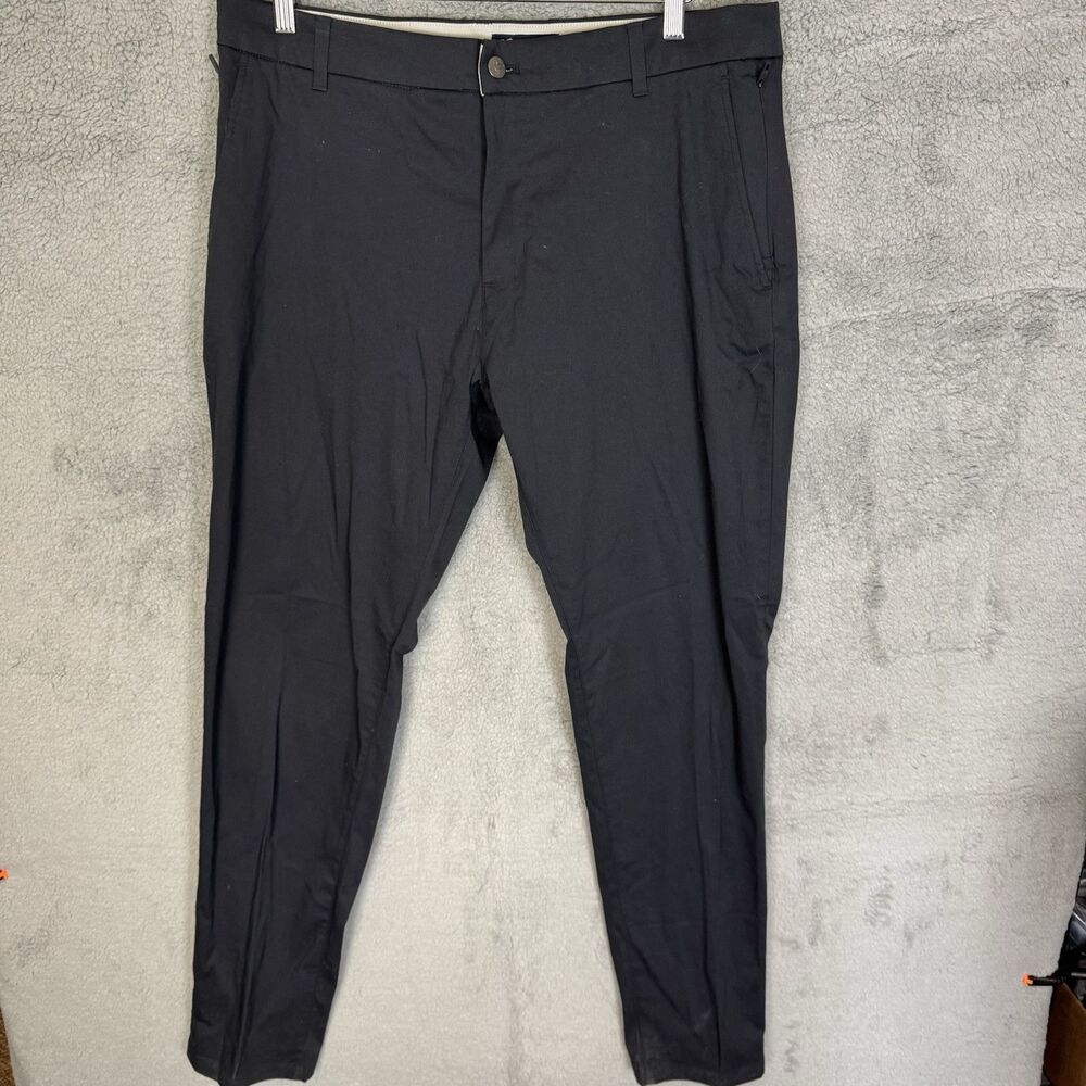 Birddogs Pants Mens 36x34 Grey Tapered Slim Fit Office Travel Preppy Golf Chino